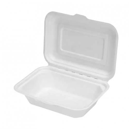 600ml Clamshell  Bagasse  