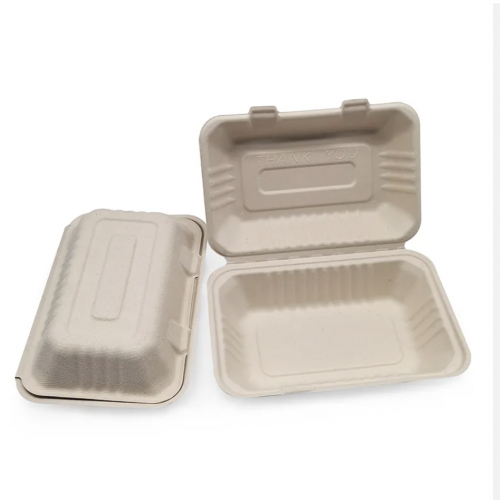 9x6in Clamshell  Bagasse    