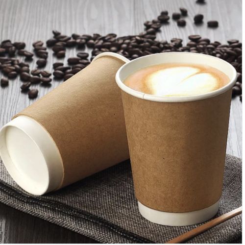 16 oz Hot Drink double wall  Coffee Cup Free Disposable Eco friendly 