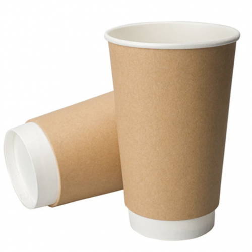 8 oz  double wall Kraft paper Coffee Cup  